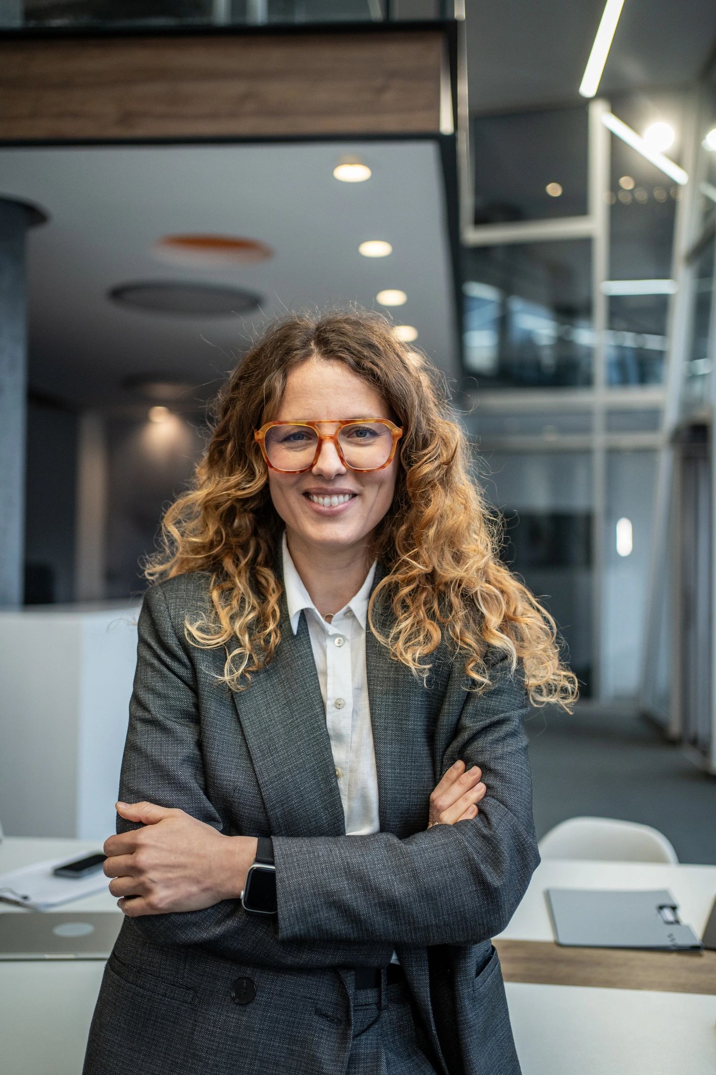 Portrait of investment advisory specialist